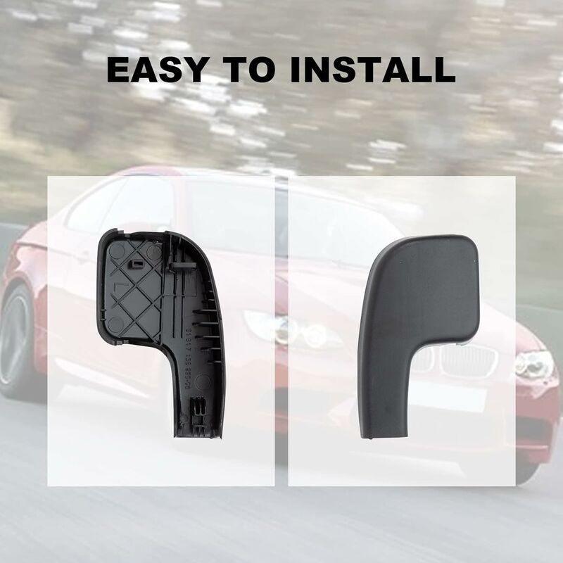 61617138990 2 pcs Set Front Wiper Arm Covers For 3 Series E90 E92 E93 Suitable For Left Hand Drive - Image 3