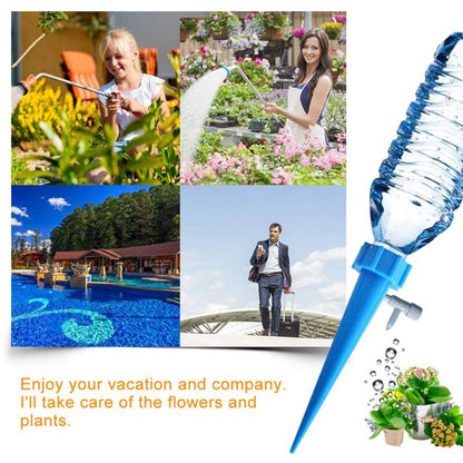 Drip Bottle, Automatic Plant Waterer, Drip Irrigation With Control Valve For Garden, Home, Indoor, Outdoor（12Pc） - Image 2