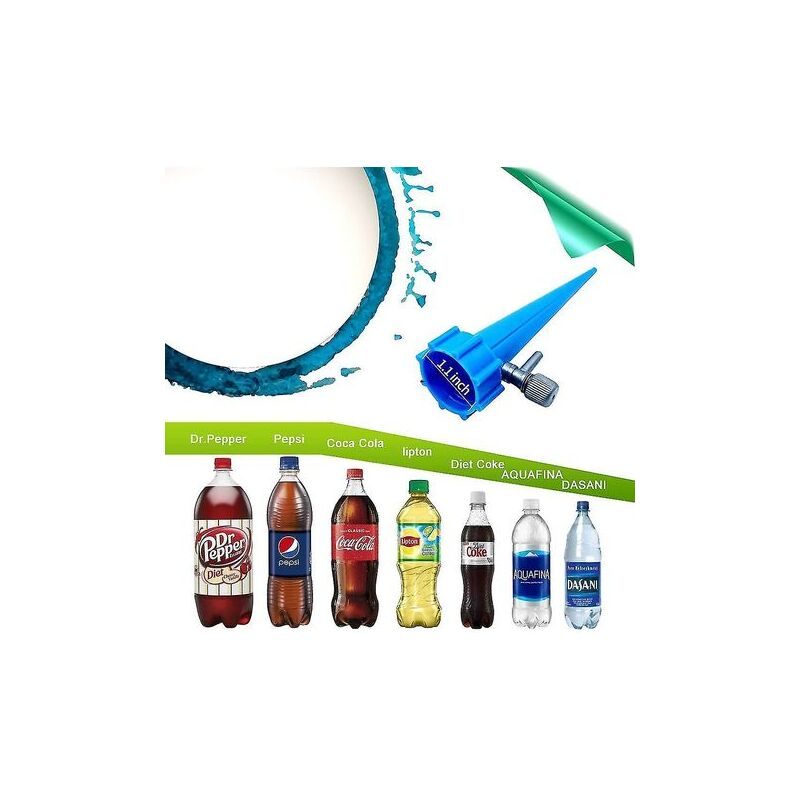 Drip Bottle, Automatic Plant Waterer, Drip Irrigation With Control Valve For Garden, Home, Indoor, Outdoor（12Pc） - Image 3