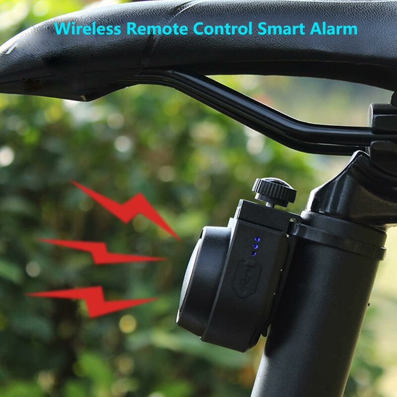 Anti-Theft Alarm, Smart Alarm With Wireless Remote Control, Waterproof Vibration Smart Alarm, For - Image 2