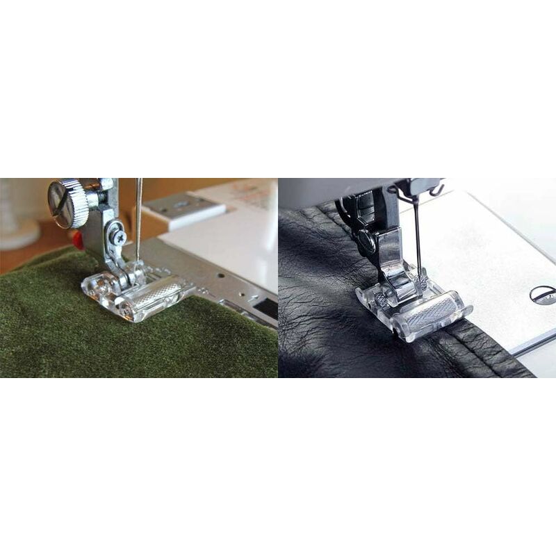 ROller Presser Foot With Wheel For Alfa, Singer, Elna, Juki, Silvercrest, Janome, Brother Sewing Machines (Snap-On) - Image 4