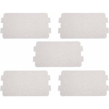 5 pcs Microwave Plate Sheet Replacement Microwave Oven Mica Plate Sheet Microwave Waveguide Cover Repair Accessory