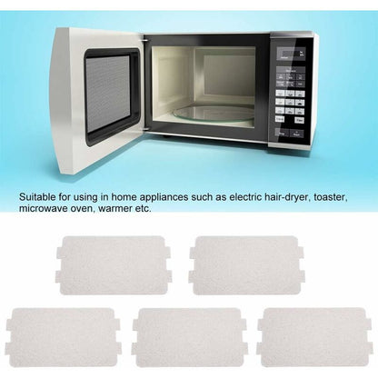 5 pcs Microwave Plate Sheet Replacement Microwave Oven Mica Plate Sheet Microwave Waveguide Cover Repair Accessory - Image 3