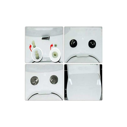 Toilet Seat Fixing,2 pcs Toilet Seat Screws Expanding Rubber Nuts Universal Toilet Seat Fittings Toilet Lid Cover - Image 4