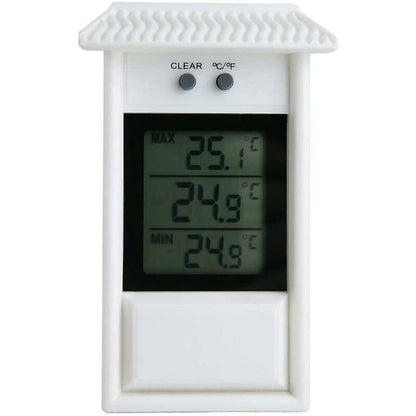 Weatherproof Digital Thermometer, Classic Design, Accurate Measurement For Indoor Or Outdoor, Suitable For Garden,