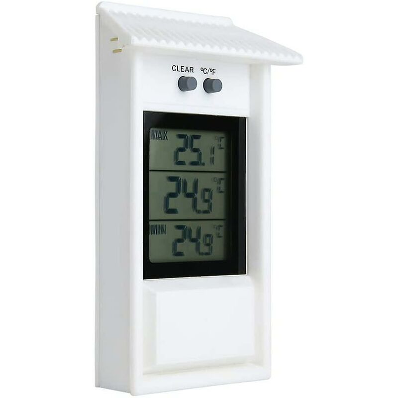 Weatherproof Digital Thermometer, Classic Design, Accurate Measurement For Indoor Or Outdoor, Suitable For Garden, - Image 2