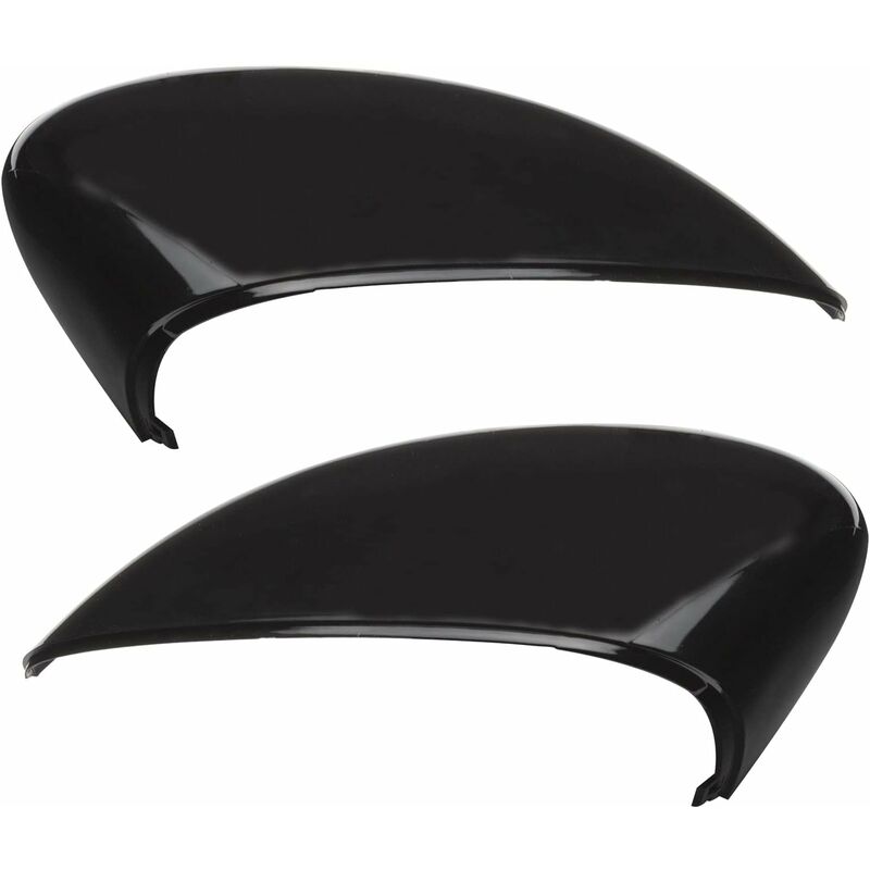 Rearview Mirror Cover Cap For Fiesta Mk7 2009-2017 Gloss Black - Image 3