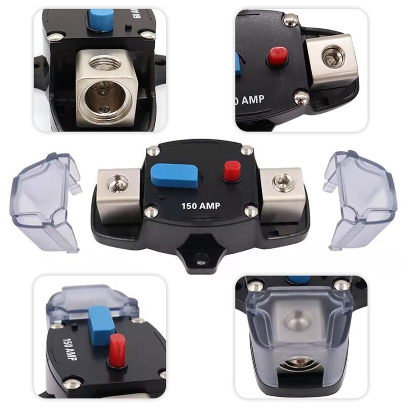 Car Fuse Holder 12V-48V Audio Fuse Protection System For Car, Rv, Boat (300A) - Image 4