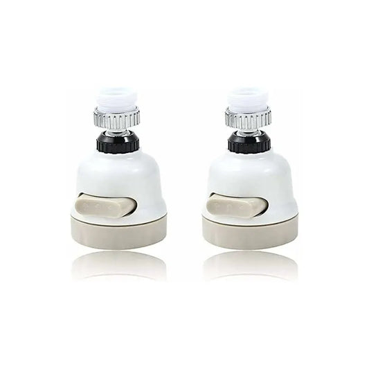 2 Pack Kitchen Faucet Aerator, Water Saving Faucet Aerator, 360 ROtation, Splash-Proof Faucet Nozzle With Filter