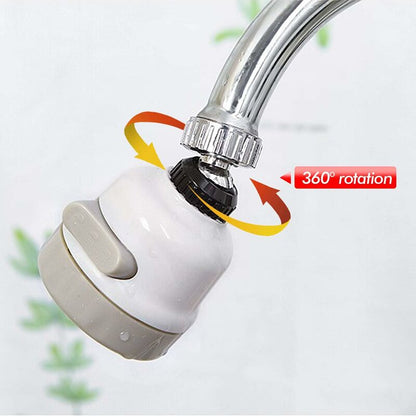 2 Pack Kitchen Faucet Aerator, Water Saving Faucet Aerator, 360 ROtation, Splash-Proof Faucet Nozzle With Filter - Image 3