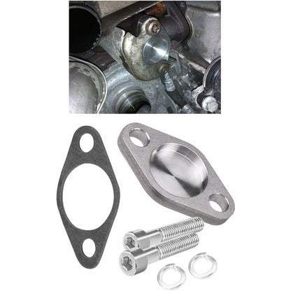 Valve Blanking Plate Egr Valve Blanking Block Plates Stainless Steel Kit With Gasket For E53 E38 E39 E46 X5 - Image 2