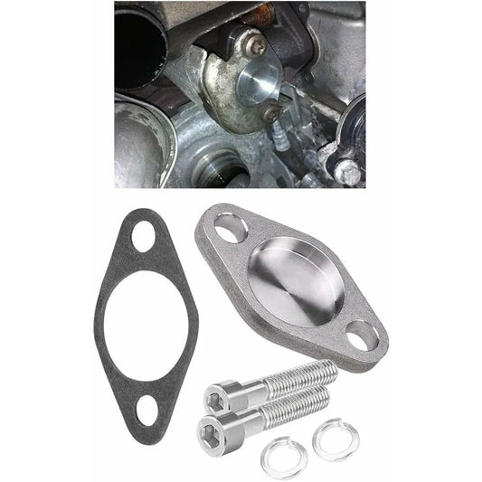 Valve Blanking Plate Egr Valve Blanking Block Plates Stainless Steel Kit With Gasket For E53 E38 E39 E46 X5 - Image 2
