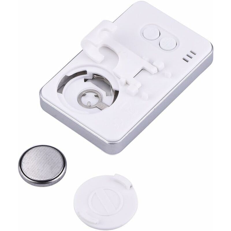 Refrigerator Digital Thermometer Freezer Digital Thermometer And Indoor Temperature Monitor, White - Image 3