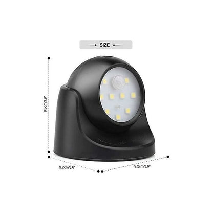 Outdoor Wall Light With Motion Sensor 1000 Lumen LED Outdoor Lighting Cordless Battery Powered Lighting 360 Degree - Image 2