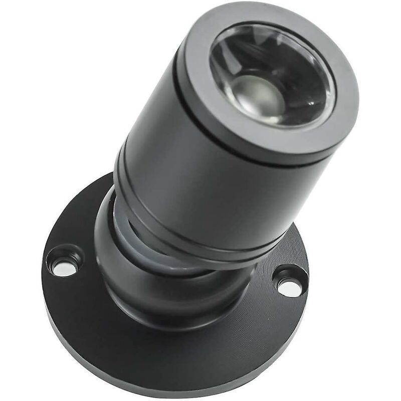 10 X LED Mini Recessed Spotlights, 1Wled Mini Spotlight, With Driver, 100-265V [Energy Class A+] (Black, Cool Light) - Image 4