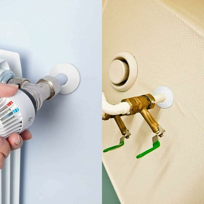 Plastic Radiator Garland, Tianhe 30 pcs Radiator Garland Pipe Cover Hot And Cold Water Gas Pipe Plastic Heating Pipe - Image 4