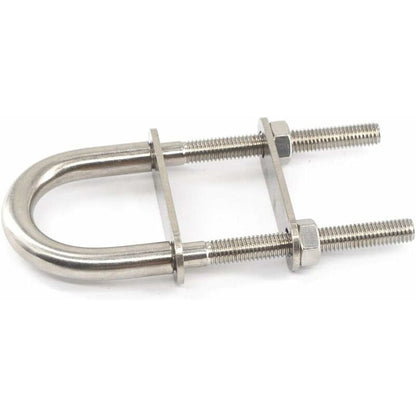 M6X90 304 Stainless Steel U Bolt (2 pcs) - Image 2