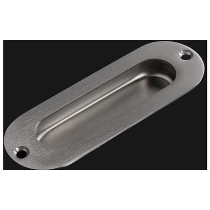 Flush Door Handle 2 Pieces Brushed Stainless Steel Flush Handle Sliding Door Handle Cupboard Door Handle With Screws - Image 3