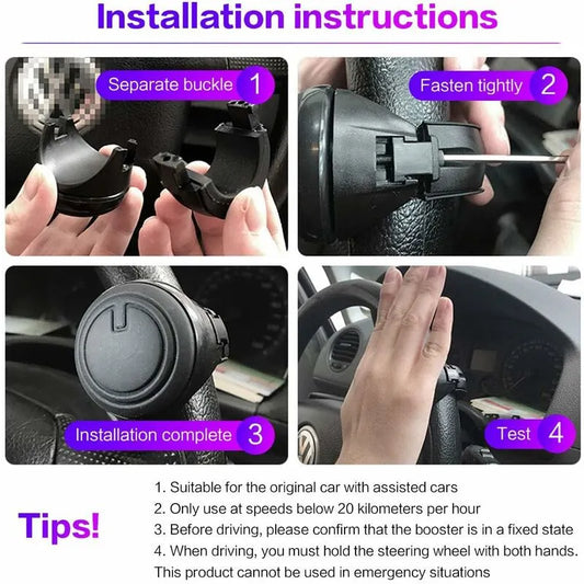 Car Steering Wheel Knob Handle Knob,Steering Wheel Booster Ball,Universal With Any Steering Wheel Suv, Tractors, Cars, - Image 4