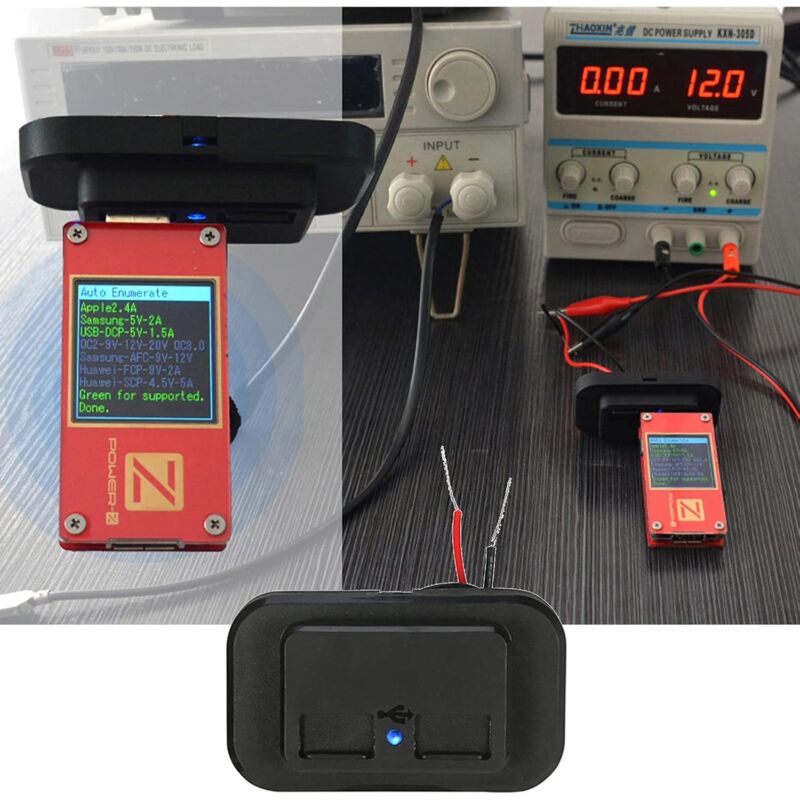Dual Usb Car Charger Socket 12V 24V 3.1A For Motorcycle Rv Truck Atv Boat Car Camper Usb C Extension Cable Universal - Image 4