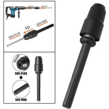 Sds Max To Sds Plus Adapter For ROtary Hammers, Sds Max To Sds Plus Drill Quick Change Tool, Chuck Adapter Quick Change - Image 3