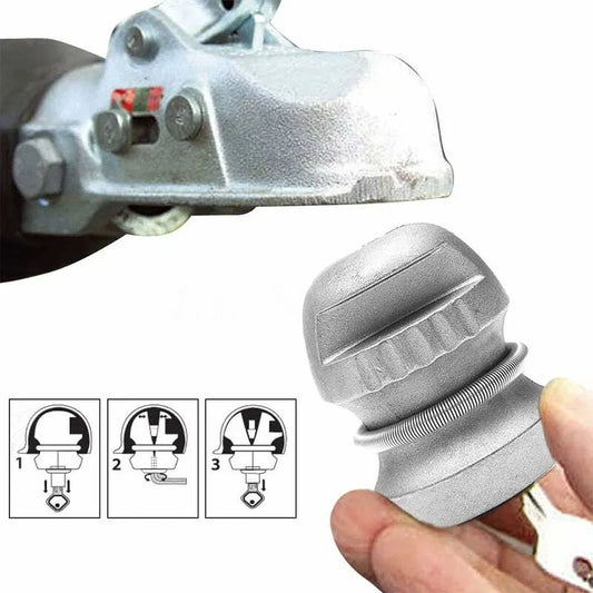 Trailer Hitch Lock Anti-Theft Ball Coupling, Trailer Parts - Image 3