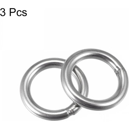 Welded Ring Stainless Steel 304 50Mm External Diameter 8Mm Thickness 3 pcs - Image 3