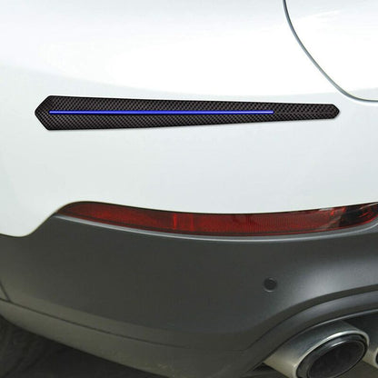 2 pcs Car Bumper Protector Strips, Universal Car Sticker Bumper Protection Front Rear Edge Anti-Collision Strip - Image 3