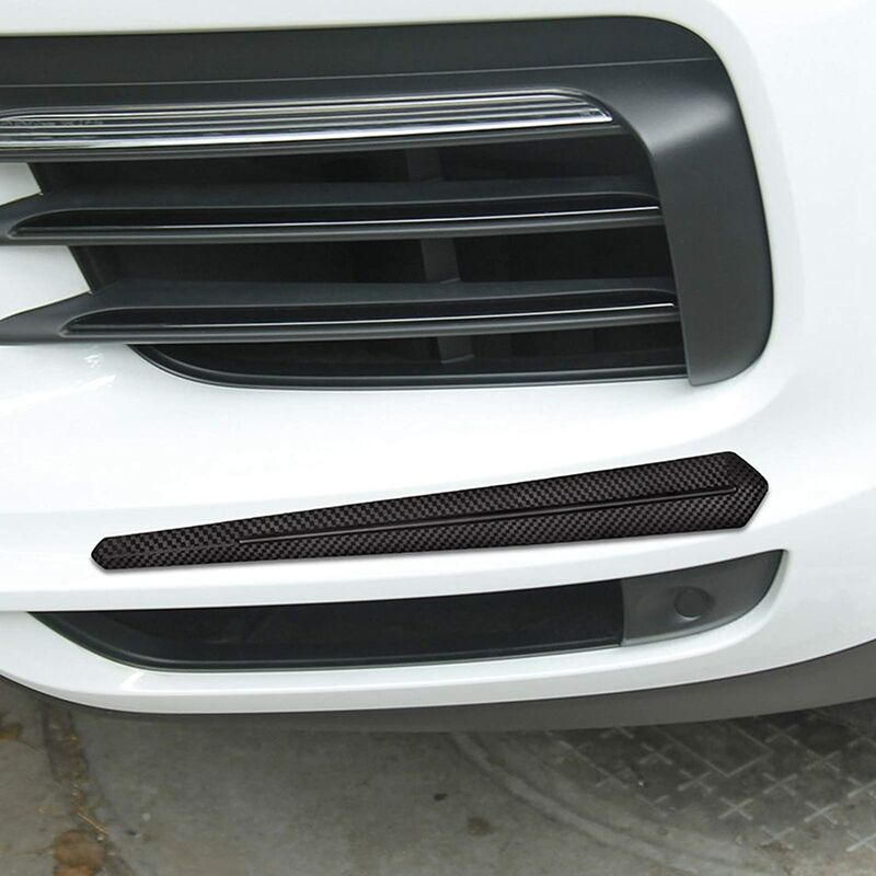2 pcs Car Bumper Protector Strips, Universal Car Sticker Bumper Protection Front Rear Edge Anti-Collision Strip - Image 4