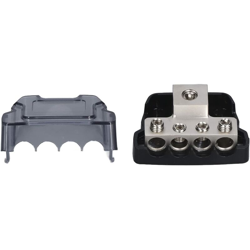 4 Way Power Distribution Block Fuse Holder Amp Fuse Distribution Block Car Audio Splitter - Image 3