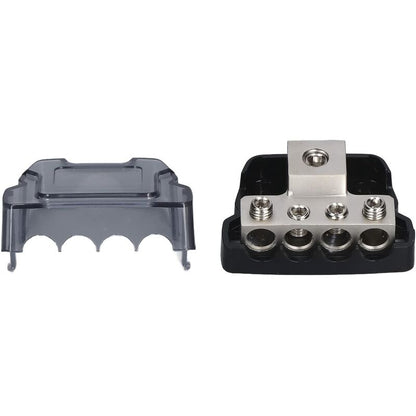 4 Way Power Distribution Block Fuse Holder Amp Fuse Distribution Block Car Audio Splitter - Image 3