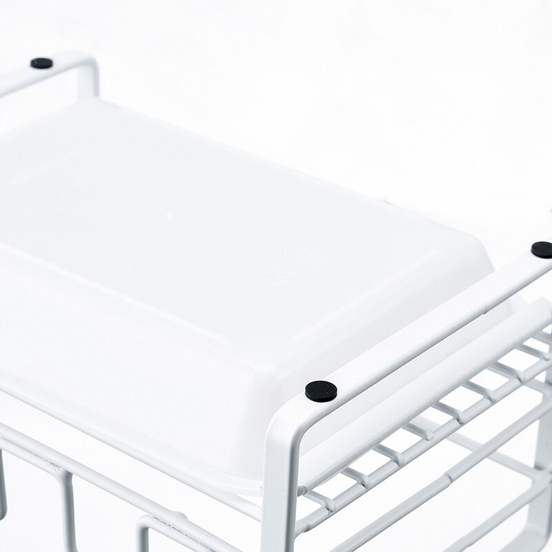 Sink Caddy With Removable Tray, Kitchen Sink Organizer, White - Image 3