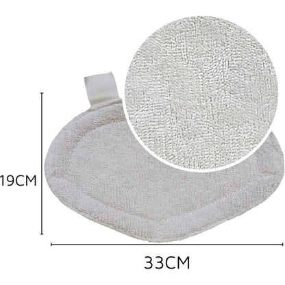 Reusable Microfiber Replacement Pads Compatible With Polti Vaporetto Washable Steam Cleaner Refill Pads (6 Pack) - Image 2