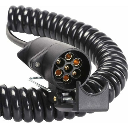 7 Pin Trailer Socket And Plug With 2M Extension Cable Connector For Towing Hitch Caravan Vehicle Truck Accessories 7 - Image 3