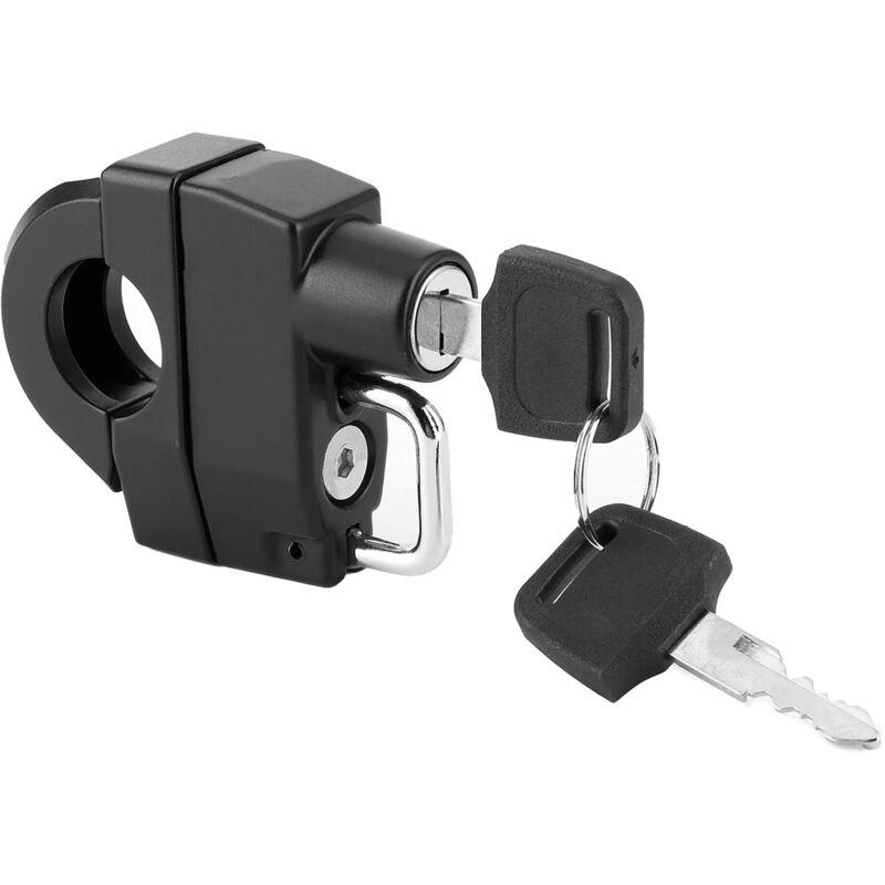 Helmet Lock, Universal Motorcycle Helmet Lock With Key Riding Accessory For,Suitable For 2.2-2.8Cm Handle Diameter - Image 3
