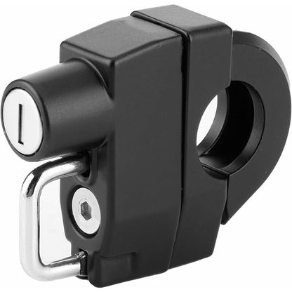 Helmet Lock, Universal Motorcycle Helmet Lock With Key Riding Accessory For,Suitable For 2.2-2.8Cm Handle Diameter - Image 4