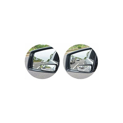 360° ROtate Blind Spot Mirror,Adjustable Wide Angle Rearview Mirror Hd Glass Convex Side View Mirror For Car - Image 4