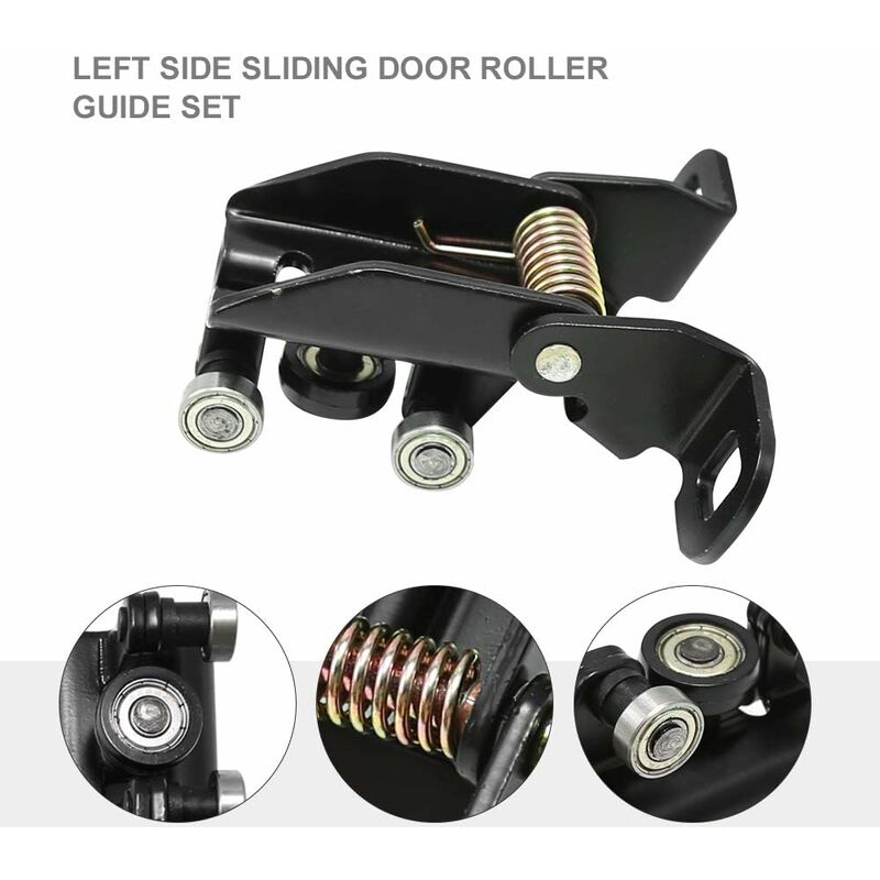 3 pcs Set Left Sliding Door Guide ROllers For Transit Mk6 Mk7 Left 1667675 (Top + Middle + Bottom) - Image 4