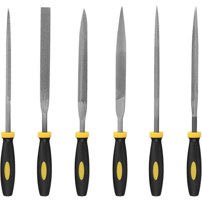 6 Pieces File Set, Files And Rasps, Needle Files, Diamond Rasp Files For Wood/Metal/Workshop/Plastics Repair