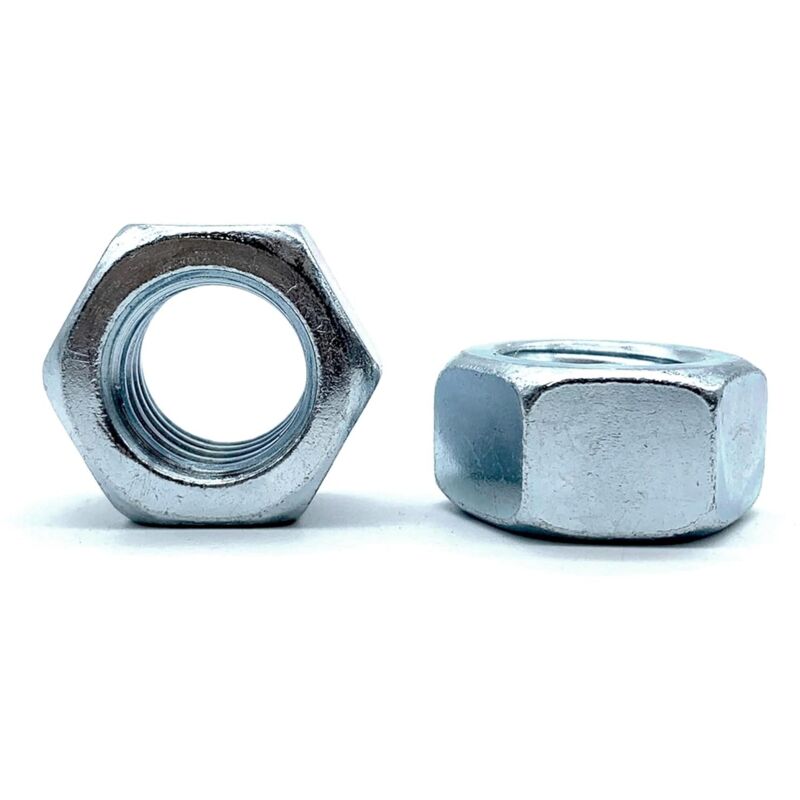 Nut 50 Hexagonal Nut M6 5Mm X 10Mm Galvanized Steel Din 934 Nut M6 For Bolts And Nuts, Coupling Elements, Adjustment - Image 2