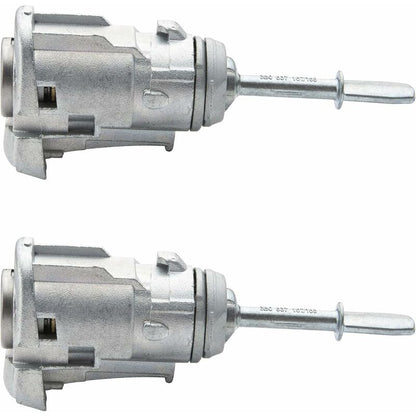 Front Left Right Door Lock Cylinder Compatible With Golf Iv Bora Passat B5 Skoda Fabia 3B0837167 3B0837168 - Image 3