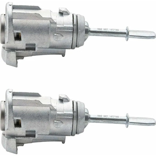 Front Left Right Door Lock Cylinder Compatible With Golf Iv Bora Passat B5 Skoda Fabia 3B0837167 3B0837168 - Image 3