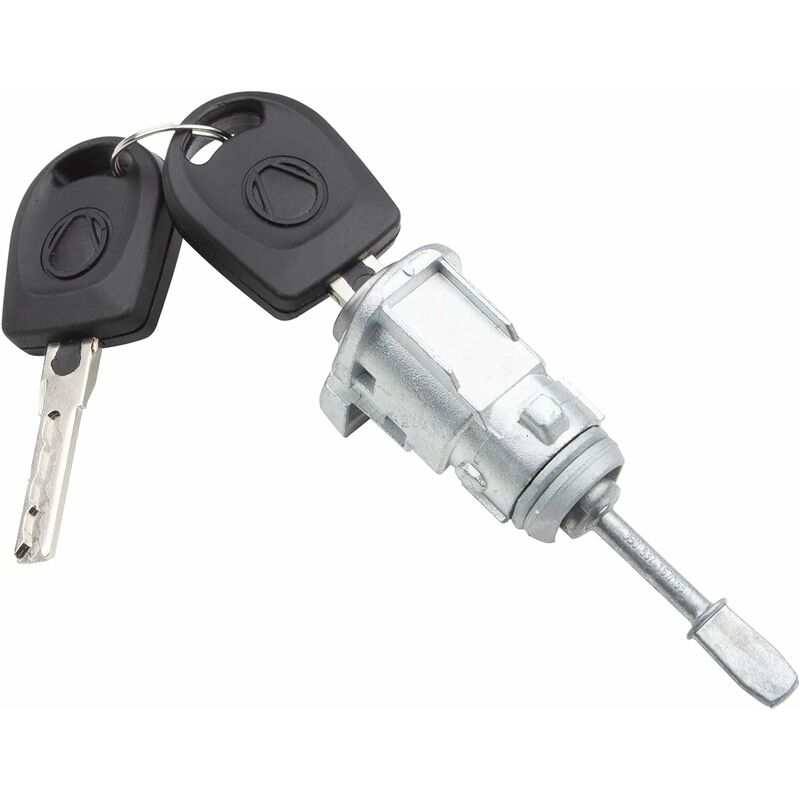 Front Left Right Door Lock Cylinder Compatible With Golf Iv Bora Passat B5 Skoda Fabia 3B0837167 3B0837168 - Image 4