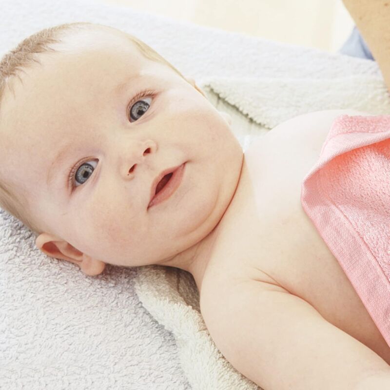 10 Pieces Baby Towels Hand Towels Bamboo Fiber Facial Wipes 25 Cm Kids Towels Multicolor Bath Towels Kitchen Towels - Image 4