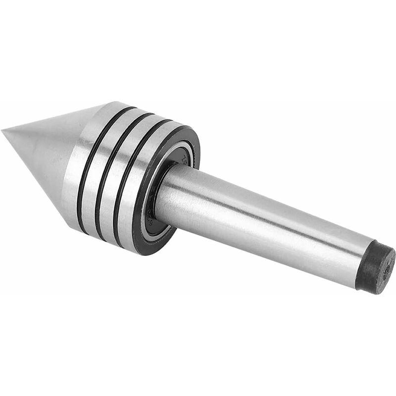 Lathe Turning Tool Mt2 Heavy Duty Live Bearing Tailstock Center Metal Woodturning Tools Single Lathe Tool - Image 2