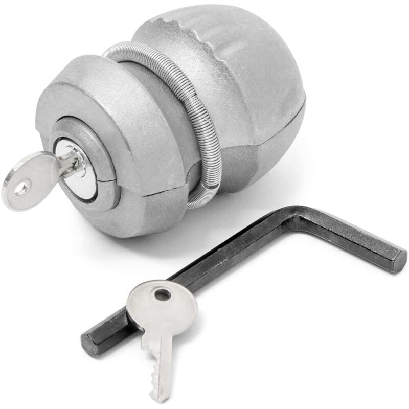 1 Zinc Alloy Trailer Hitch Hook Ball Coupling Anti-Theft Device Trailer Accessories Caravan Lock Bolt 50Mm - Image 2