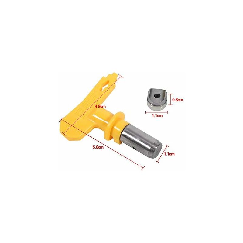 Airless 311 Universal Paint Spray Gun - Professional High Pressure Electric Spray Gun - Machine Tip - Wear-Resistant - Image 2
