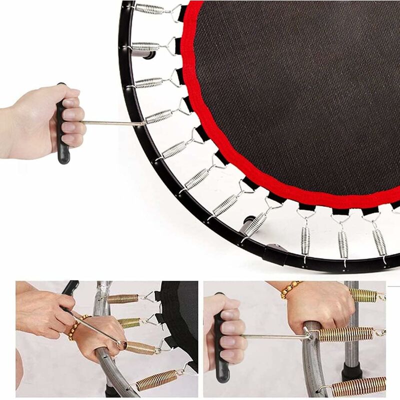 Trampoline Spring Pull Tool T-Hook, Trampoline Tools Metal Tent Stake Puller For T-Hook, Hand Tool T-Hook Adjustment - Image 2