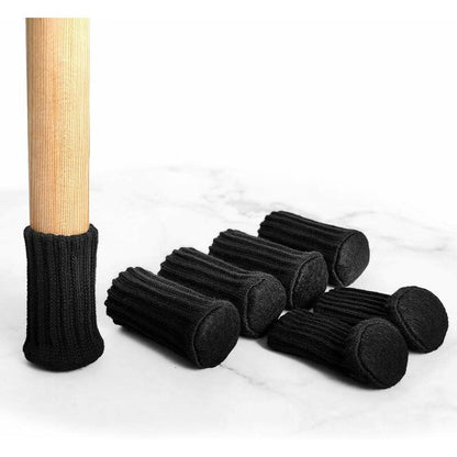 24 pcs Felt Furniture Chair Socks, Table Covers Furniture Caps Feet Pads Floor Protectors - Prevent Scratches And Noise - Image 3