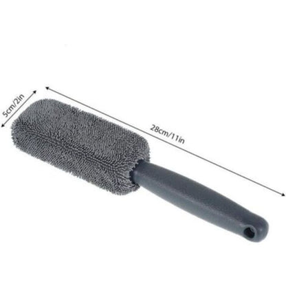 1 pcs Car Cleaning Brush Microfiber Wheel Brush Car Wash Detailing For Car Trunk Auto Brus Portable Motorcycle - Image 2